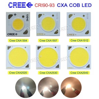 10 шт./лот Cree High CRI 90-93 CXA1304 CXA1507 CXA1816 CXA2520 CXA2530 CXA2540 2700K 3000K 3500K 4000K CRI90 COB Чип-диод LED