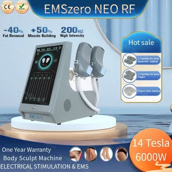 2023 Миостимулятор EMSLIM neo 14Tesla 6000 Вт для Подтяжки Ягодиц и Удаления Жира EMSzero для салона красоты