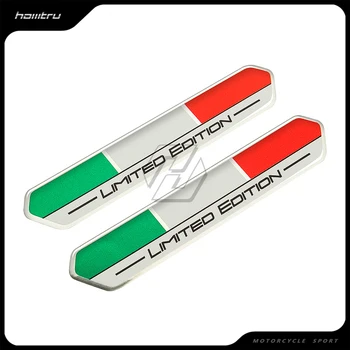 3D Наклейка с флагом Италии, ограниченная серия, накладка на бак мотоцикла, чехол для Ducati Monster 821 696 796 795