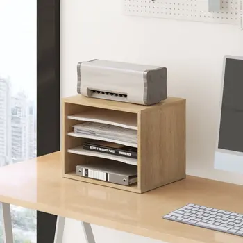 5-уровневый Деревянный Органайзер для офисной бумаги для рабочего стола, держатель для файлов для домашнего Офиса