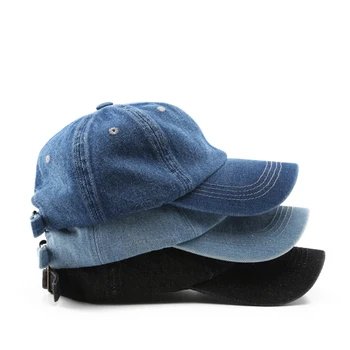 90 шт. джинсовая бейсболка, модные Регулируемые кепки, Унисекс, солнцезащитная кепка для улицы