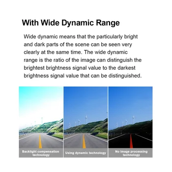 Автомобильная камера заднего вида 1080P WDR Белая Камера с возможностью поворота на 360 градусов, AHD-Рекордер, Универсальное Цветное изображение IMAX307, Автозапчасти
