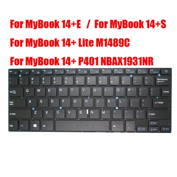 Английская Клавиатура для ноутбука США Для Axioo Для MyBook 14 + E/14 + S/14 + Lite M1489C/14 + P401 NBAX1931NR Черная Новая