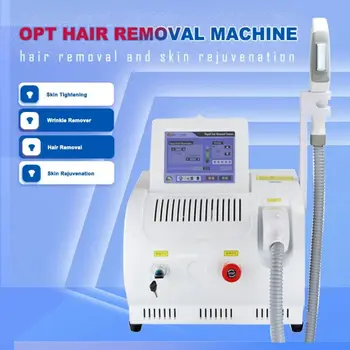 Аппарат для удаления волос IPL OPT SHR, Безболезненный Перманентный эпилятор, Омоложение кожи, Охлаждение льдом, Профессиональное оборудование для салонов красоты