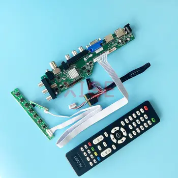 Для N116B6 N116BGE Драйвер Платы контроллера 40-Контактный LVDS 1366*768 DVB Цифровой сигнальный Дисплей ноутбука DIY Kit USB + DHMI + VGA + 2AV 11,6 