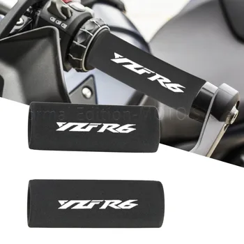 Для Yamaha YZFR6 2000-2014 2015 2016 2017 2018 2019 2020 2021 2022 2023 Нескользящие ручки для руля мотоцикла