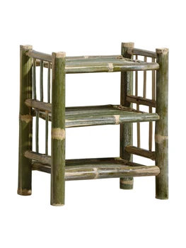 Индивидуальный бамбуковый буфет, ретро-шкаф для хранения, ресторан Hot pot, небольшой шкаф, чайный домик, чайный шкаф, бамбуковая мебель