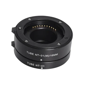 Кольцо для Макросъемки с автоматической Фокусировкой 10 мм + 16 мм для Panasonic Lumix Olympus M4/3 Mini 4/3 Камера GX1 Объектив Крупным Планом Кольцо
