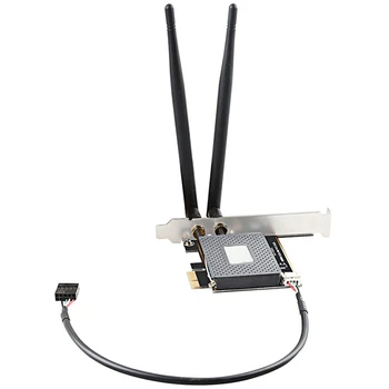 Мини PCIE Настольный WiFi адаптер PCI-E X1 Беспроводной WiFi сетевой адаптер, карта-конвертер, поддержка Bluetooth для ПК