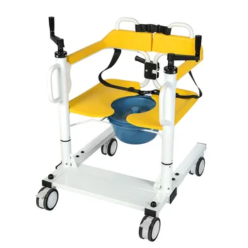 Многофункциональный Подъемник для ручного перемещения пациентов, Кресло-коляска для пожилых Парализованных, Транспорт для ухода за больными, Движущийся Подъемник