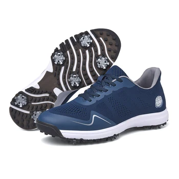Мужская обувь для гольфа, Профессиональная уличная спортивная обувь для гольфа, Большой Размер 36-47, мужская нескользящая обувь для гольфа Высокого качества