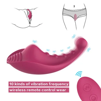 Невидимый вибратор с бабочкой, беспроводной пульт дистанционного управления, портативный стимулятор клитора, невидимое вибрирующее яйцо, секс-игрушки для женщин