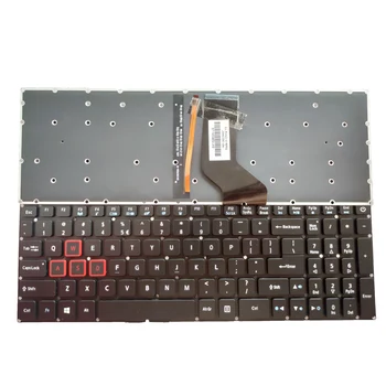 Новая клавиатура для Acer VN7-593G VN7-793 VX5-591 с подсветкой США PK131TY1B00 NKI1513053 32 кабеля