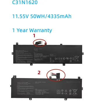 Новый Аккумулятор для ноутбука C31N1620 11,55 V 50WH для Asus ZenBook UX430 UX430UA UX430UN UX430UQ UX430UQ-GV015T PRO PU404 PU404UF