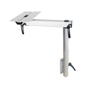Ножка стола из алюминиевого сплава Caravan, подвижная, вращающаяся и регулируемая по высоте, аксессуары для кемпинга