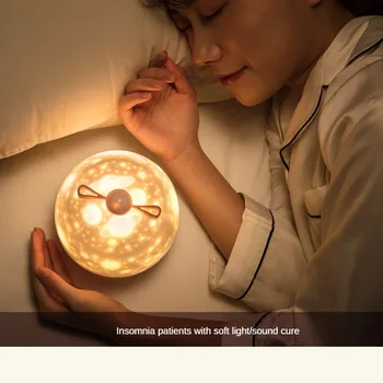 Ночник Starlight, креативный проектор высокой четкости, подарок на день рождения, атмосферная лампа для спальни, ночная лампа