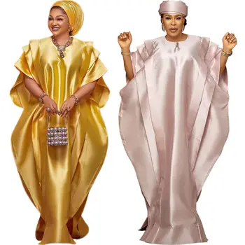 Оверсайз Африканские Женщины Мусульманская Абайя Дубай Длинное Платье Марокканский Ислам Вечерние Кафтан Сари для Женщин В Индии