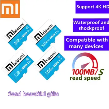 Оригинальная Карта памяти Xiaomi 1 ТБ 2 ТБ Mini TF Card Высокоскоростная Class10 512 ГБ 128 ГБ 64 ГБ 32 ГБ Для Камеры/Телефонов/Планшетов/Gam