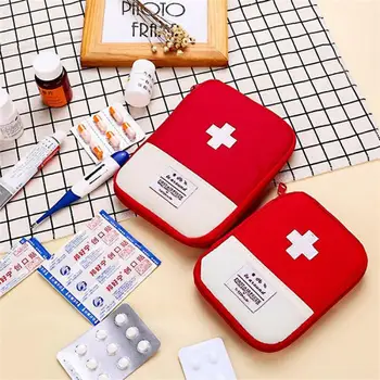 Портативная сумка для лекарств, Милая Аптечка, Медицинские наборы для неотложной помощи, Органайзер для хранения таблеток на открытом воздухе, Сумка для путешествий