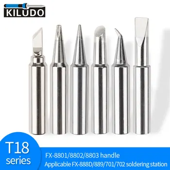 Сварочная головка Kiludo t18, совместимая со сварочным столом hakko fx-888/ 888D 8801/8802/8803, ручка в комплекте