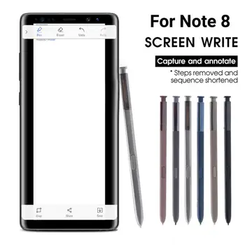 Стилус с защитой от царапин, Тонкий наконечник, чувствительный к прикосновению ABS, Гладкое письмо, электромагнитный экран, Сенсорная ручка для Samsung Note 8 N950