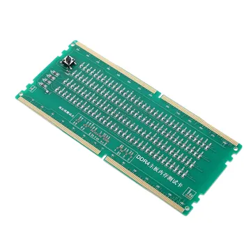 Тестовая карта DDR4, слот для оперативной памяти, светодиодный Анализатор для ремонта настольной материнской платы