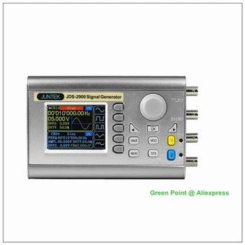 Функциональный генератор сигналов JUNTEK JDS2900 15 МГц DDSDigital Control Двухканальные Частотомеры 15 М, Счетчики сигналов произвольной формы
