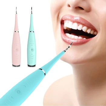 Электрический Ультразвуковой Стоматологический Портативный Ирригатор для полости рта, очиститель для удаления зубного камня, Скалер для зубов, перезаряжаемый через USB